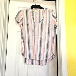 Cloth & Stone V Neck Top